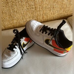 Nike Boys/Girls Sneakers RAYGUNS Size US 12.5C, EUR 30, 18.5cm Made in Indonesia